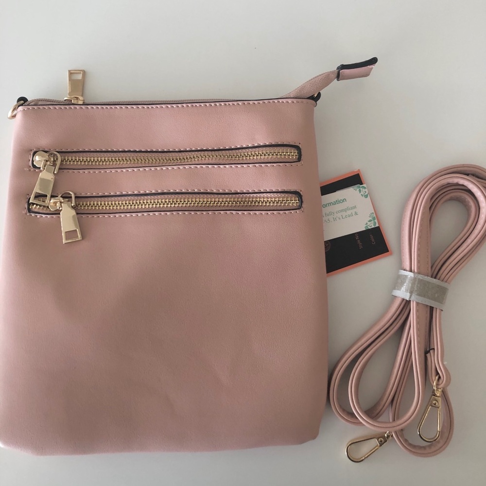 Crossbody Light Pink Handbag